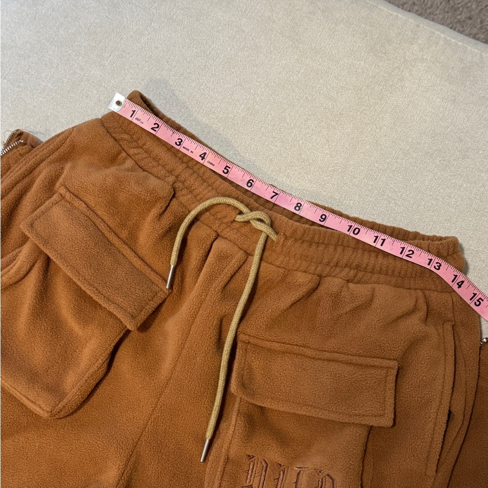 Rust Sweater Pants w/ Drawstring - Picture 7 of 13